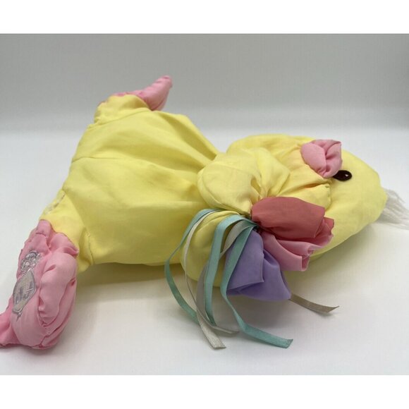 Vintage Fisher Price The Easter Puffalumps Chick w/flowers 8025 & 8026 (1988) - Picture 14 of 16